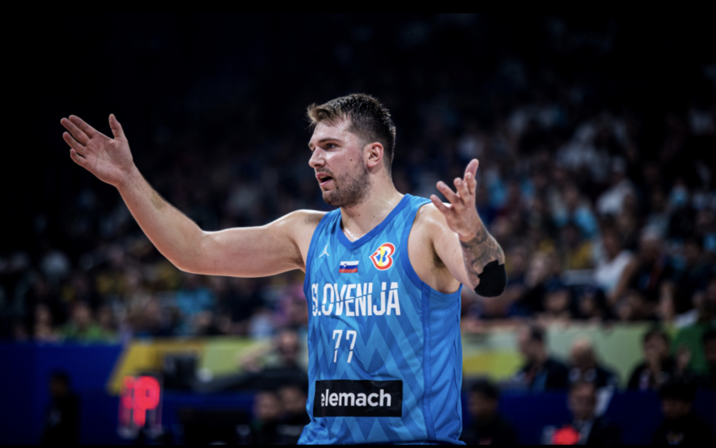 Credit FIBA Luka Doncic Against Canada in FIBA World Cup