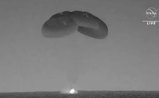 Space X Nasa Crew 6 splashdown near First coast after Six month from International space station