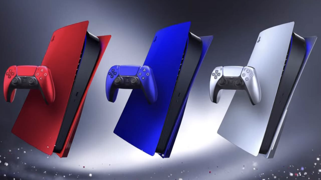 PS5 controllers and console covers in new colors
