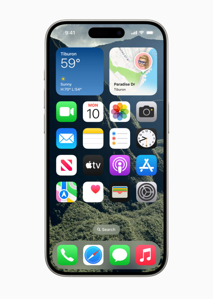 Apple WWDC24 iOS 18 Home Screen larger app icons 240610 inline 1.jpg.large 2x 1