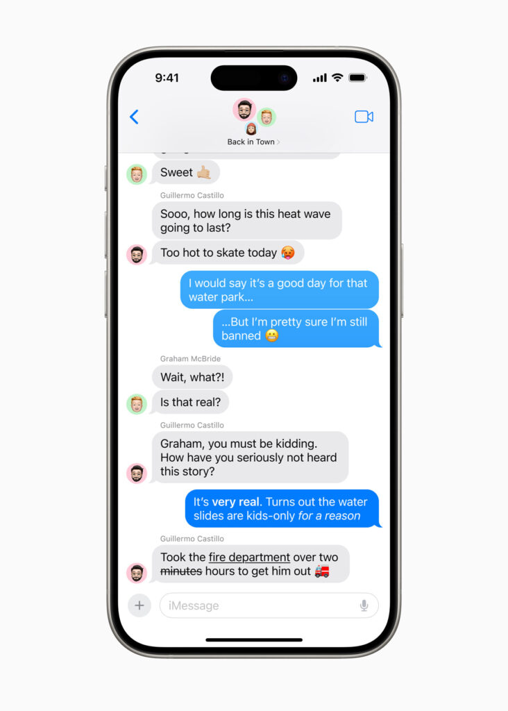 Apple WWDC24 iOS 18 Messages text formatting 240610 inline.jpg.large 2x