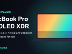 MacBook Pro PROLED XDR display explained: tandem OLED, 120Hz and 2,000 nits (original illustration)